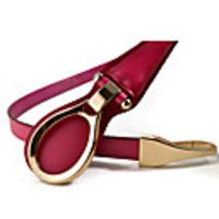 Mode Dame runde Schnalle breiten Gürtel (90 5, 4 0, 3 cm)