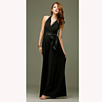 Mode Damen Fahsion mit V-Ausschnitt Bandage QMilch Solid Color Jumpsuit (Schwarz)