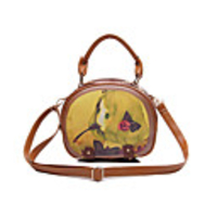 Mode Damen Mädchen Süße Cartoon Drucken Zylinderhandtasche Schultertasche