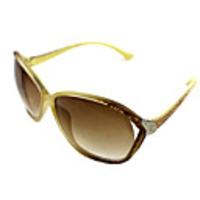 Mode Damen Runde Platsic Rahmen Vollrandbrille