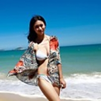 Mode Damen Sommer aushöhlen Outwear-Strand-Kleid mit Blumen-Muster Beliebte Bandana