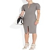 Mode Damen Split OL Kleider Enges Kleid
