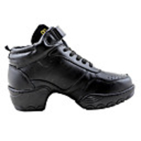 Mode Damenoberleder Klettballroom Dance Sneakers
