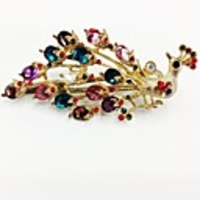 Mode Diamant Bunte Phoenix Peacock Shining Frauen Haarschmuck Schmuck