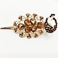 Mode Diamant Phoenix Peacock Shining Frauen Haarschmuck Schmuck