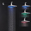 Moderne Regendusche Chrom Eigenschaft - Regenfall / LED,  Duschkopf