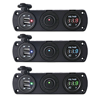 Multi – Ausgabe USB 2 USB Anschlüsse Nur als Ladegerät 5 V / 0.5 A Lightinthebox