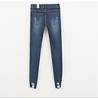 NNA Frauen kaputt HoleSkinny Jeans (Screen Color)
