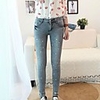 NNA Frauen nehmen Hot Bohren Enge Jeans ()