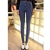 NNA Frauen nehmen Springy Fashion Röhrenjeans (Marine-Blau)