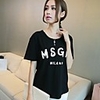NNA Frauen-Shirt-europäischer und amerikanischer Baumwolle Kurzarm T