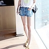 NNA Weinlese der Frauen Denim Shorts ()
