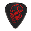 NNPICK - (CSA-5) Composite-Kunststoff Standard Shape Gitarre / Bass Picks/6-pack (Red Skull-Design)
