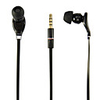Noise Isolation 3.5mm In-Ohr-Kopfhörer mit Mikrofon für iPhone / Samsung / HTC