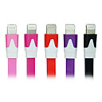 Noodle Bunte USB 2.0 Datenkabel 10 Color 8 Pin USB-Kabel für iPhone5
