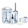 nordic 6pcs / Set Druck Badzubehör Set Lotion Spender Zahnbürstenhalter Becher Tasse Seife Schüssel Toilettenbürste Mülleimer Lightinthebox