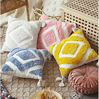 nordic Kissenbezug einfaches Muster marokkanischen böhmischen Stil Taille Kissen Kissenbezug Sofa Kissen Outdoor-Kissen für Sofa Couch Bett Stuhl Lightinthebox