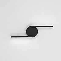 nordic line schwarz und weiß kreative persönlichkeit wandleuchte designer dekorative led schlafzimmer nacht moderne korridor wandleuchte a Lightinthebox