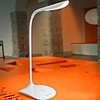 Nordic Minimalismus LED-Lampe Leselicht USB-Lade dimmbar Touch-Falten Augenlampe - Weiß