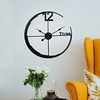 Nordic moderne licht luxus wanduhr mode einfache metall stumm hängen uhr hause wohnzimmer kreative anhänger uhr decor