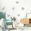 nordische Art Geometrie Kunst Wandaufkleber für Hausdekoration Wohnzimmer Schlafzimmer Dekor Kunst Aufkleber Wandbild Vinyl Wandaufkleber Vögel 34 57cm Lightinthebox