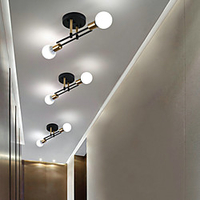 nordische kreative Persönlichkeit Balkon Deckenleuchte amerikanische Treppe Korridor Veranda Licht einfache moderne Deckenleuchte Lightinthebox