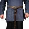 Nordischer Gürtel mit geprägter Schnalle,  Wikinger,  Retro,  Vintage,  mittelalterlicher Kunstleder-Rittergürtel,  Larp,  Cosplay,  Halloween