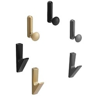 Nordischer kreativer Kleiderhaken aus Aluminiumlegierung im Eingangsbereich,  Wandhaken für Kleiderschrank,  Schlafzimmer,  Schlüssel,  Hut,  Tasche,  Mantel,  Handtuch
