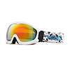 Northwolf Schnee googgles Pure White Füllend Orange Sensor-Spiegel-Objektiv