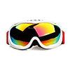 Northwolf Schnee googgles White Frame orange Sensor-Spiegel-Objektiv mit Edelstein