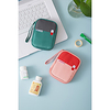 Notfall-Kit tragbare Heimreise Medizin Nylon Aufbewahrungstasche tragbare kleine Medizin Tasche kleine Aufbewahrungstasche Medizin Tasche 15x12x3cm Lightinthebox