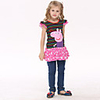 Nova Kids 100% Baumwolle Kurzarm-Kleid