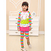 Nova Kids Fuchsia Bow 100% Baumwolle Leggings