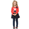 Nova Kids Princess 100% Baumwolle Langarm-Kleid