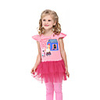 Nova Kids Rosa 100% Baumwolle Kurzarm-Kleid