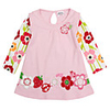 Nova Kids Rosa 100% Baumwolle Langarm-T-Shirt