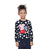 Nova Kids Royal Blue 100% Baumwolle Langarm-T-Shirt