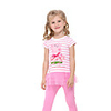 Nova Kids White 100% Baumwolle Kurzarm-Kleid