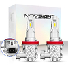 novsight 50w 10000lm auto led-scheinwerfer für autos h4 h1 h7 h11 9005/hb3 9006/hb4 led-glühbirnen 6000k auto auto scheinwerfer kit 12v dc 2pcs Lightinthebox