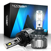 novsight 70w 15000lm 12v led auto lampe h7 nebelscheinwerfer h11 h8 h9 h4 9005 hb3 9006 hb4 h3 h13 9012 9007 led scheinwerfer birne 6500k weiß 2 stücke Lightinthebox
