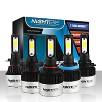 novsight LED Auto Glühbirnen 2 Stück h1-h4-h7-h11-9005-9006 72w 9000lm LED-Scheinwerfer für Universal-Generalmotoren alle Jahre mit Setup-Video Lightinthebox