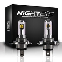 novsight nebelscheinwerfer h11 led h7 h1 h3 9005 9006 hb3 hb4 80w 1500lm 6000k autolampen 12v auto scheinwerfer autozubehör scheinwerfer 2pcs Lightinthebox