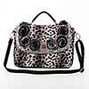 NPSJ Damenmode Screen Farbe Leopard-Druck Cony Haar Besonders große Kapazität Tote 04-15