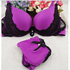 NSF Spitze-Dekoration Grund Lila BH-Set