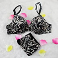 NSF Zebra-Haut-Muster BH-Set