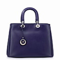 NUCELLE Damen Blue Graceful Königs Pure Color Bag
