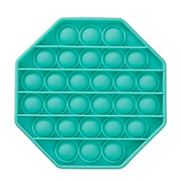 Push-up Pop Bubble Sensorisches Zappelspielzeug Zum Stress-Abbau 1 pcs Stress- und Angstabbau Eltern-Kind-Interaktion Lehrreich Silikon Für Kinder Erwachsene Jungen und Mädchen Lightinthebox