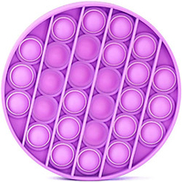 Push-up Pop Bubble Sensorisches Zappelspielzeug Zum Stress-Abbau 1 pcs Stress- und Angstabbau Eltern-Kind-Interaktion Lehrreich Silikon Für Kinder Erwachsene Jungen und Mädchen Lightinthebox