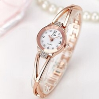 Quarzuhr für Damen Analog Quarz Casual Fashion Strass Uhren Luxusmarke Edelstahl Armband Uhren Damen Quarz Kleideruhren Lightinthebox