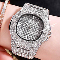 Quarzuhren für Damen Analog Quarz Stilvoll Luxus Modisch Wasserdicht Großes Ziffernblatt Metall Edelstahl / Ein Jahr Lightinthebox